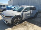 2023 Hyundai Ioniq 5 Sel Gray vin: KM8KNDAF4PU230997 Damage: Left Front Fender, Severe Damage, Replacement Required