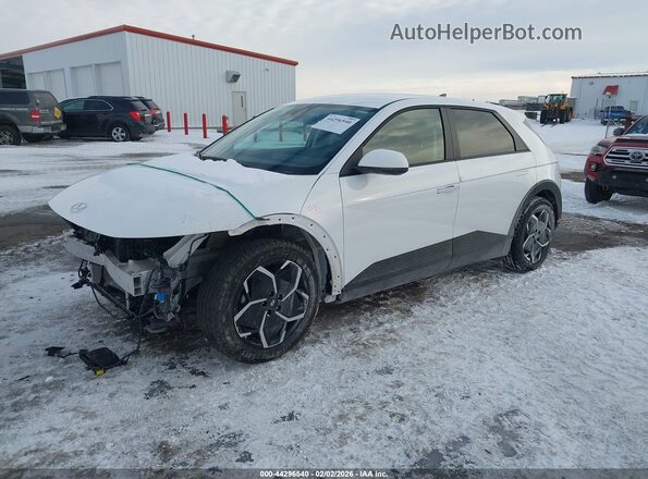 KM8KNDAF5PU165514 2023 HYUNDAI IONIQ 5 Белый Передняя левая четверть