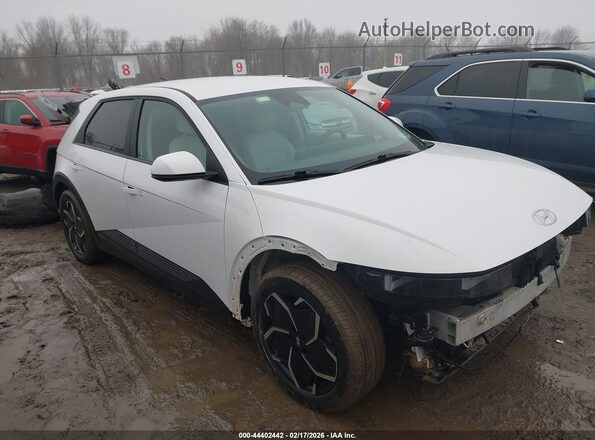 KM8KNDAF7PU181987 2023 HYUNDAI IONIQ 5 Белый Вид задней части салона