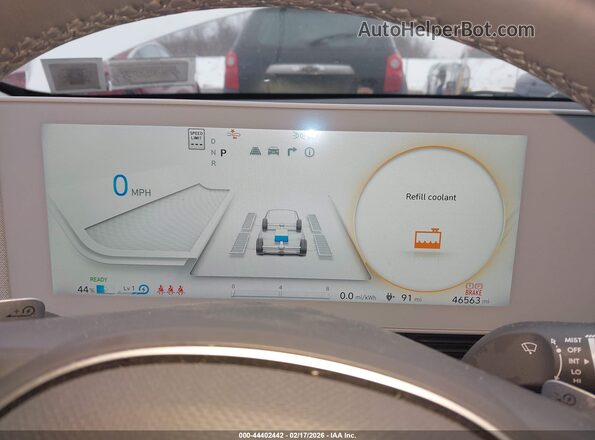 KM8KNDAF7PU181987 2023 HYUNDAI IONIQ 5 Белый Вид задних сидений