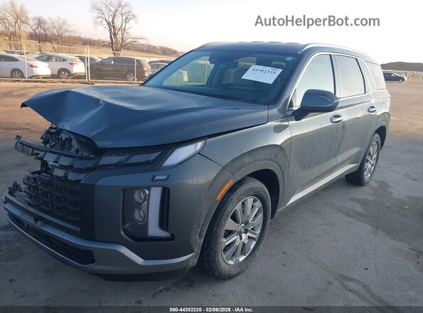 KM8R2DGE4RU662448 2024 HYUNDAI PALISADE Серый Передняя левая четверть