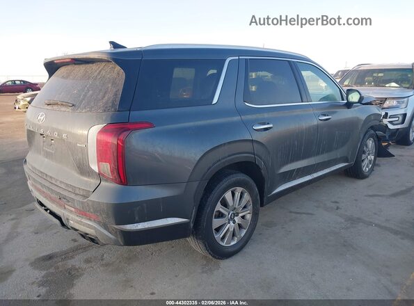 KM8R2DGE4RU662448 2024 HYUNDAI PALISADE Серый Задняя правая четверть