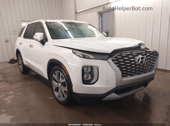 KM8R3DHE3LU118929 2020 HYUNDAI PALISADE Белый Передняя правая четверть