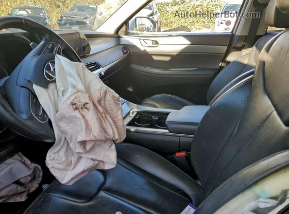 KM8R3DHE7LU041904 2020 HYUNDAI PALISADE Белый Вид салона спереди
