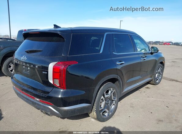 KM8R4DGE2RU732930 2024 HYUNDAI PALISADE Черный Задняя правая четверть