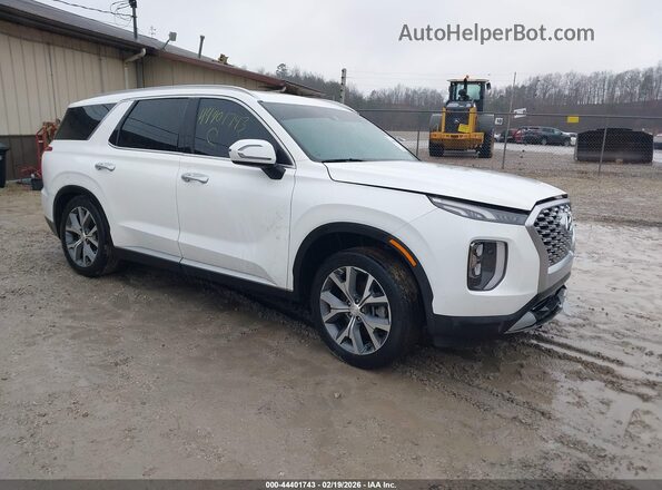 KM8R4DHE3MU302282 2021 HYUNDAI PALISADE White Przód prawy