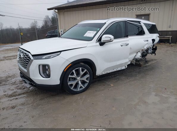 KM8R4DHE3MU302282 2021 HYUNDAI PALISADE White Przód lewy