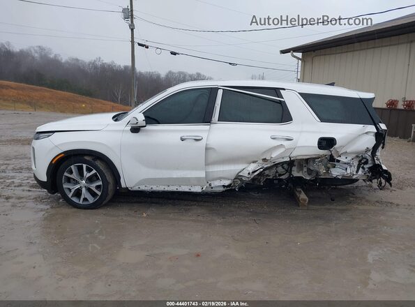 KM8R4DHE3MU302282 2021 HYUNDAI PALISADE White Widok wnętrza 360 stopni