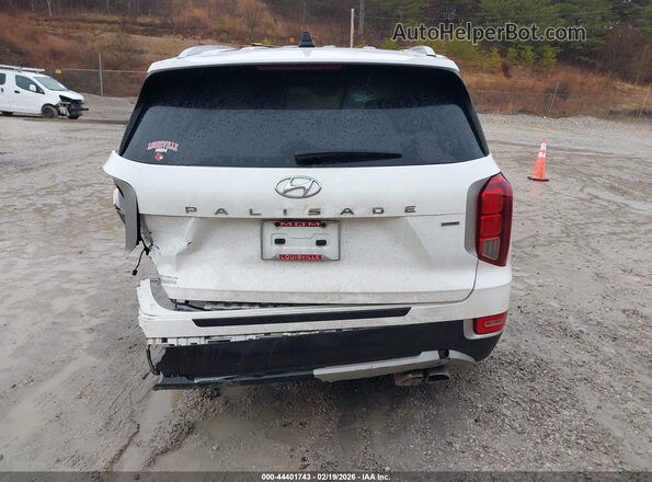 KM8R4DHE3MU302282 2021 HYUNDAI PALISADE White 