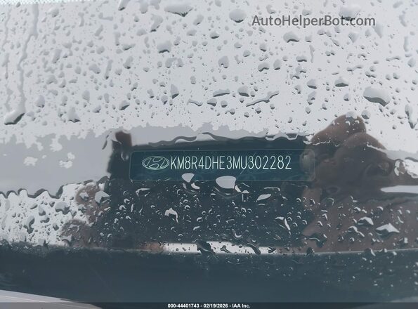 KM8R4DHE3MU302282 2021 HYUNDAI PALISADE White Widok komory silnika