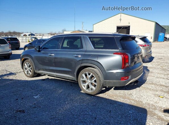 KM8R4DHE9LU084606 2020 HYUNDAI PALISADE Серый Задняя левая четверть
