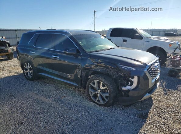 KM8R4DHE9LU084606 2020 HYUNDAI PALISADE Серый Передняя правая четверть