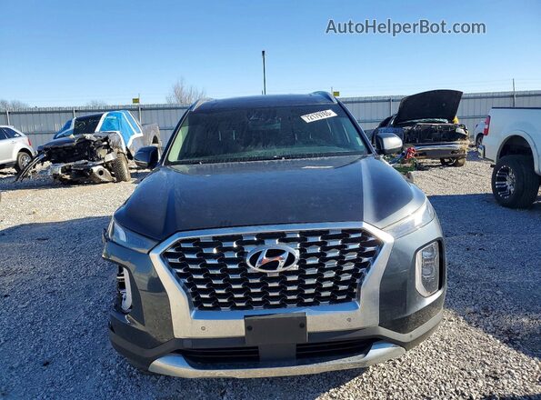 KM8R4DHE9LU084606 2020 HYUNDAI PALISADE Серый Вид спереди
