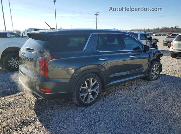 KM8R4DHE9LU084606 2020 HYUNDAI PALISADE Серый Задняя правая четверть