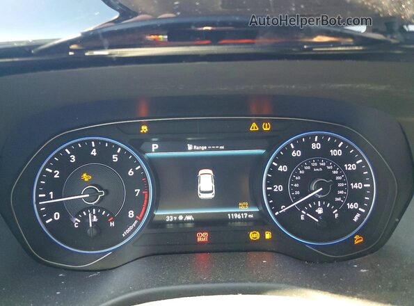 KM8R4DHE9LU084606 2020 HYUNDAI PALISADE Серый Вид щитка приборов