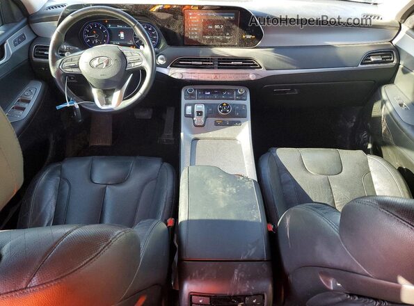 KM8R4DHE9LU084606 2020 HYUNDAI PALISADE Серый Вид панели приборов