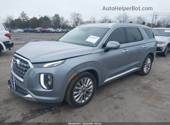 KM8R54HE6LU108907 2020 HYUNDAI PALISADE Серый Передняя левая четверть