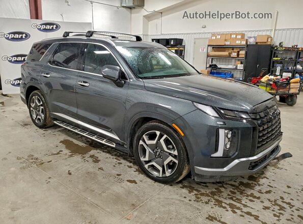 KM8R5DGE2PU526128 2023 HYUNDAI PALISADE Серый Передняя правая четверть