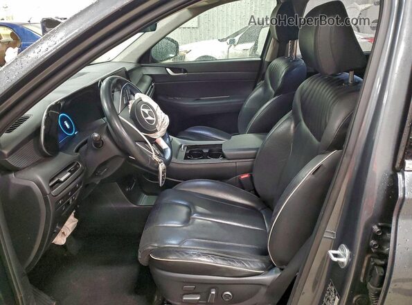 KM8R5DGE2PU526128 2023 HYUNDAI PALISADE Серый Вид салона спереди