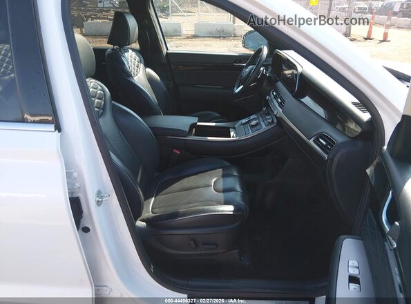 KM8R5DHE7LU124680 2020 HYUNDAI PALISADE Белый Вид салона спереди