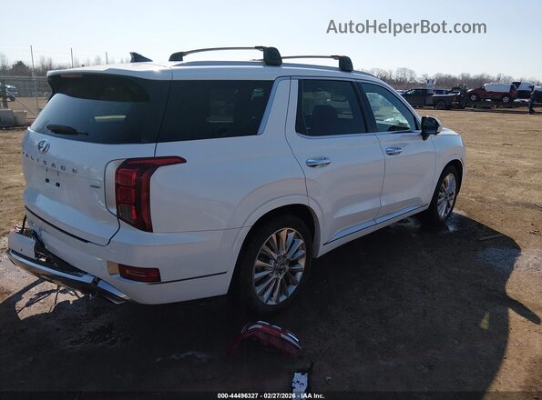 KM8R5DHE7LU124680 2020 HYUNDAI PALISADE Белый Задняя правая четверть