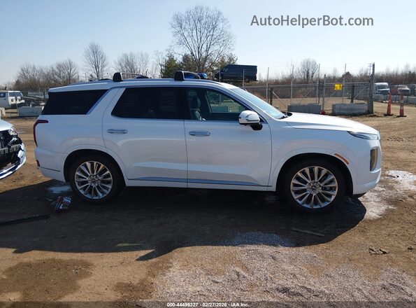 KM8R5DHE7LU124680 2020 HYUNDAI PALISADE Белый Панорамный вид салона 360°