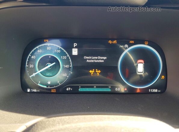 KM8R74GE0SU877266 2025 HYUNDAI PALISADE Черный Вид щитка приборов