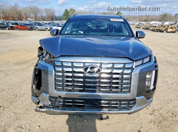 KM8R74GEXPU563292 2023 HYUNDAI PALISADE Gray Vista frontal