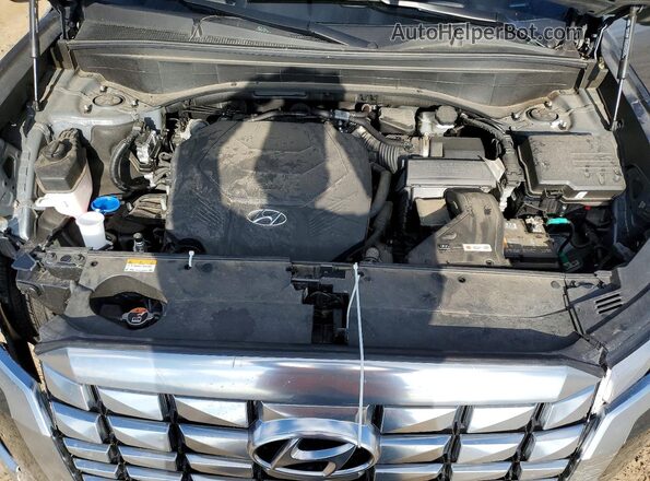 KM8R74GEXPU563292 2023 HYUNDAI PALISADE Gray Vista interior trasera