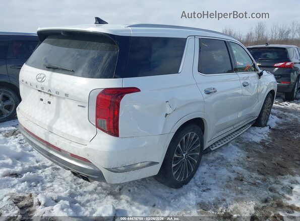 KM8R7DGE8PU501261 2023 HYUNDAI PALISADE White უკანა მარჯვენა