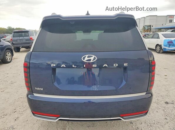 KM8RM5SA2TU032343 2026 HYUNDAI PALISADE Blue Widok z tyłu