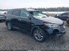 2018 Hyundai Santa Fe Se Black vin: KM8SM4HFXJU273143