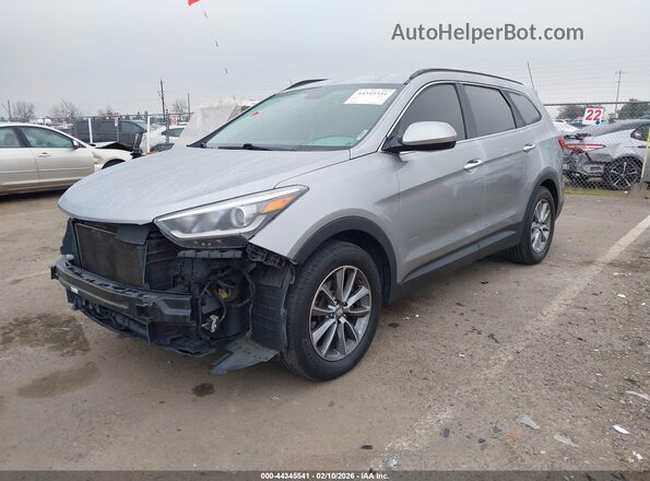 KM8SMDHF3HU231682 2017 HYUNDAI SANTA FE Серый Передняя левая четверть