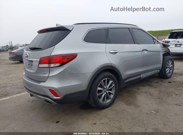 KM8SMDHF3HU231682 2017 HYUNDAI SANTA FE Серый Задняя правая четверть