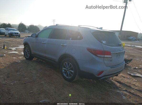 KM8SMDHFXKU305669 2019 HYUNDAI SANTA FE XL Серебряный Задняя левая четверть