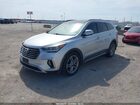 2019 Hyundai Santa Fe Xl Limited Ultimate Серебряный vin: KM8SR4HF2KU309488