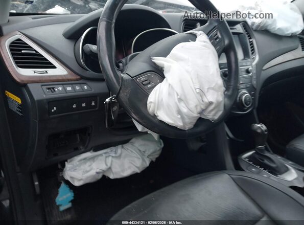 KM8SRDHF2JU285370 2018 HYUNDAI SANTA FE Черный Вид панели приборов