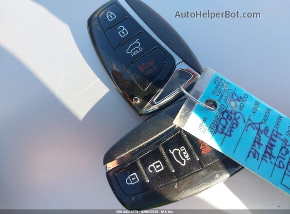 KM8SRDHF4KU309802 2019 HYUNDAI SANTA FE XL Серебряный Вид панели приборов