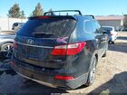 2016 Hyundai Santa Fe Se Черный vin: KM8SRDHF5GU139778