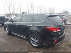 2017 Hyundai Santa Fe Limited Ultimate Черный vin: KM8SRDHF5HU228798