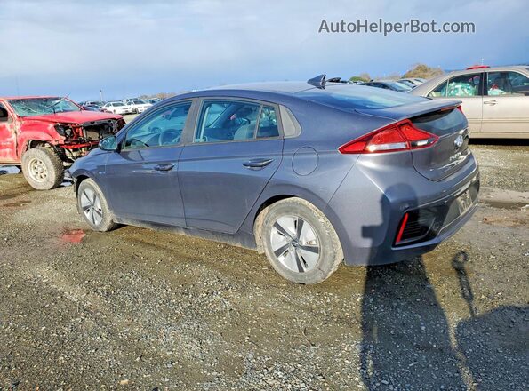 KMHC65LC0HU022255 2017 HYUNDAI IONIQ Серый Задняя левая четверть