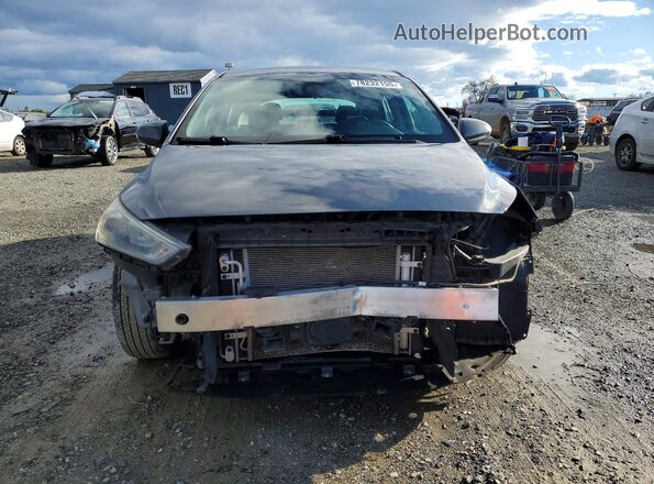 KMHC65LC0HU022255 2017 HYUNDAI IONIQ Серый Вид спереди