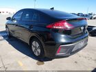 2021 Hyundai Ioniq Hybrid Blue Черный vin: KMHC65LC0MU258690