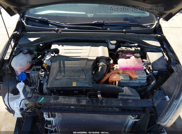 KMHC65LC0MU258690 2021 HYUNDAI IONIQ HYBRID Черный Вид сзади