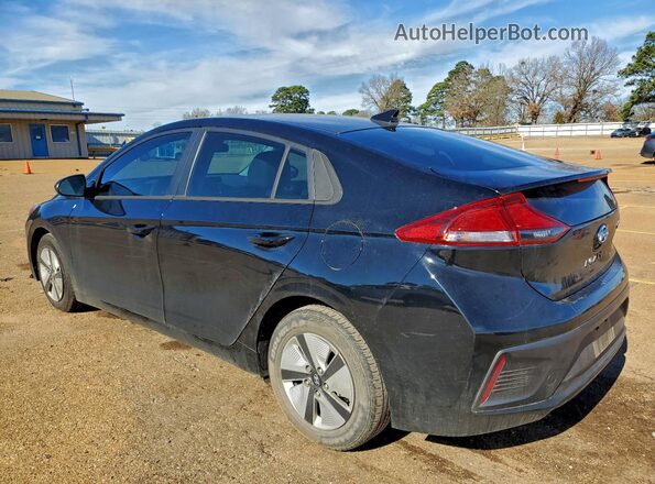 KMHC65LC0NU283073 2022 HYUNDAI IONIQ Черный Задняя левая четверть