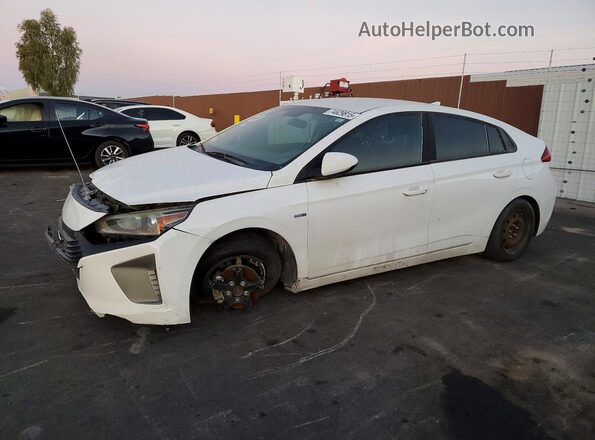 KMHC65LC1KU140161 2019 HYUNDAI IONIQ Белый Задняя левая четверть