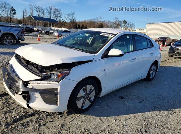KMHC65LC4HU042153 2017 HYUNDAI IONIQ White Przód lewy
