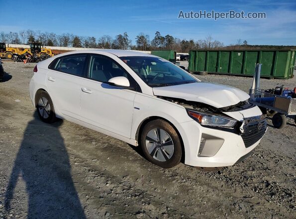 KMHC65LC4HU042153 2017 HYUNDAI IONIQ White Przód prawy