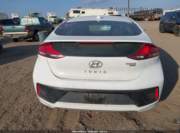 KMHC65LC5HU037348 2017 HYUNDAI IONIQ HYBRID Белый 