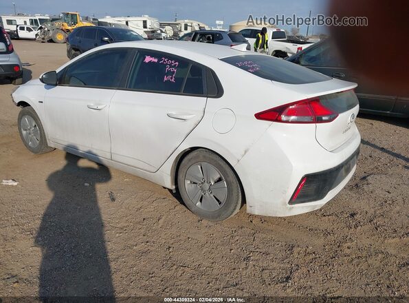 KMHC65LC5HU037348 2017 HYUNDAI IONIQ HYBRID Белый Задняя левая четверть